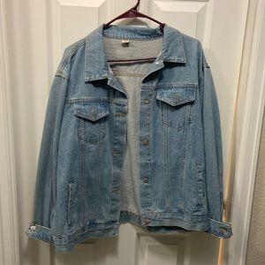 Denim Oversized Jacket sz M